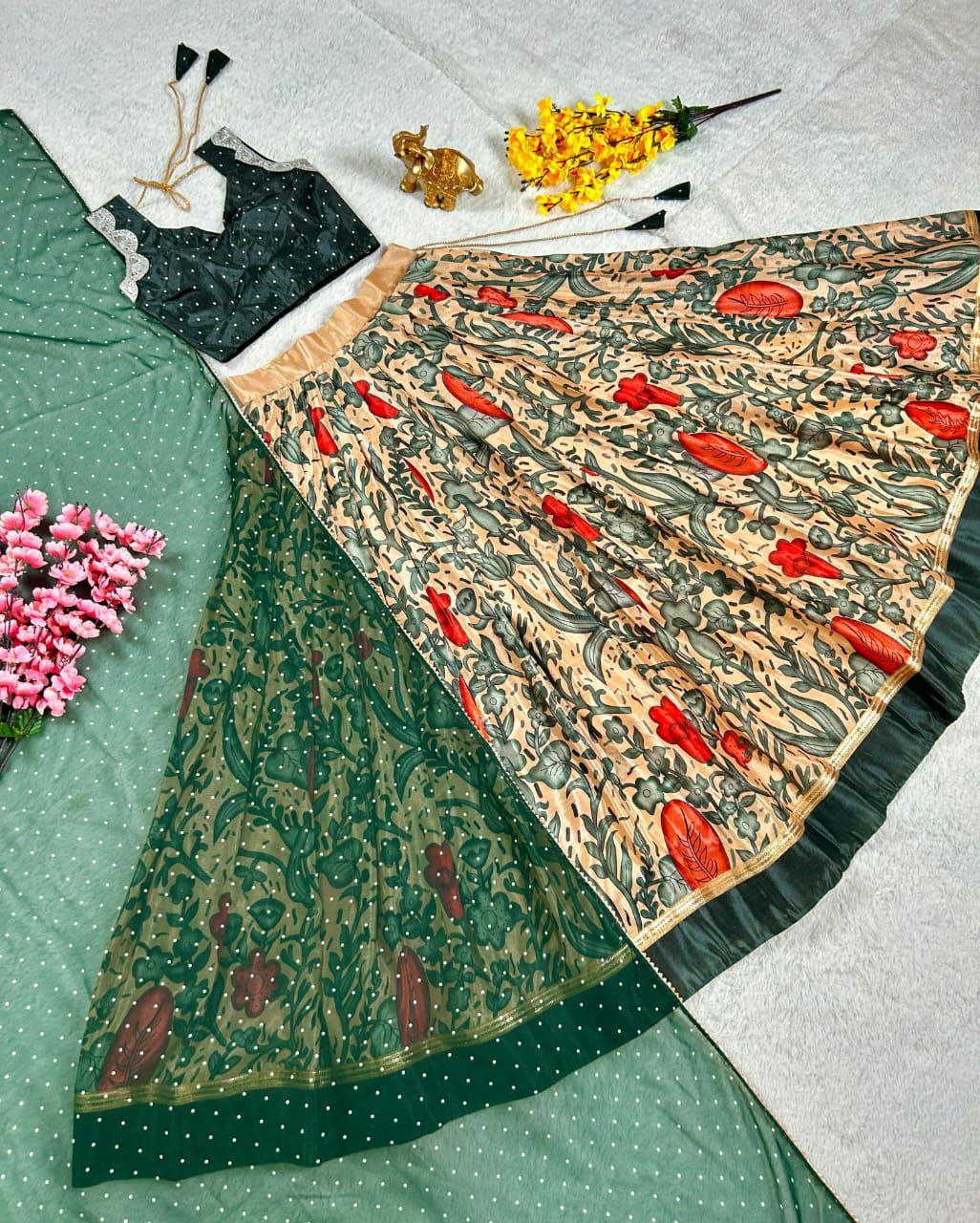 Floral Regal Lehenga Set