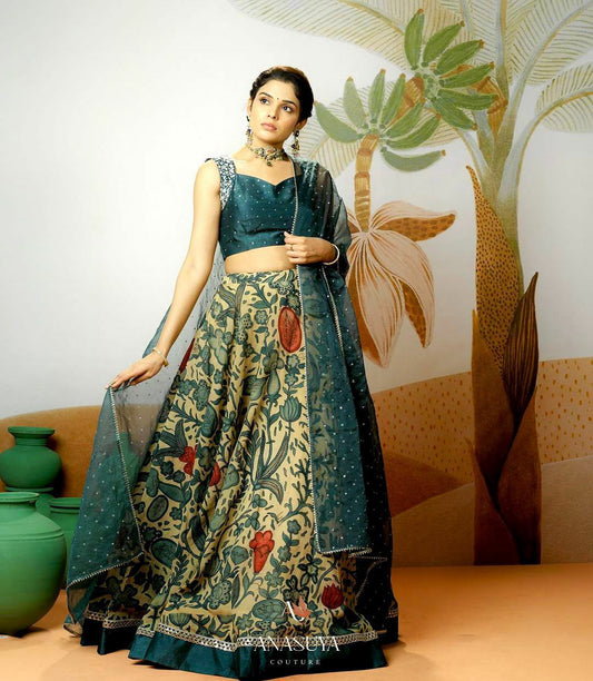 Floral Regal Lehenga Set