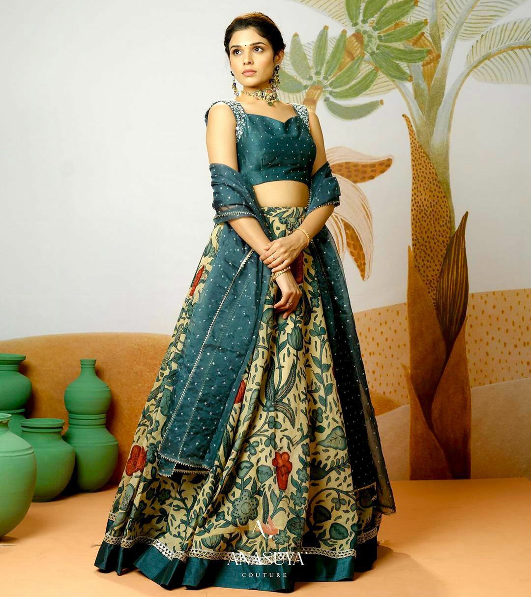Floral Regal Lehenga Set